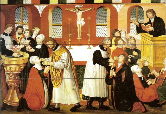 Judas at Mass